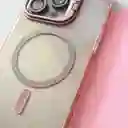 Estuche Mirella Iph 16 Pro Max Rosa Magsafe