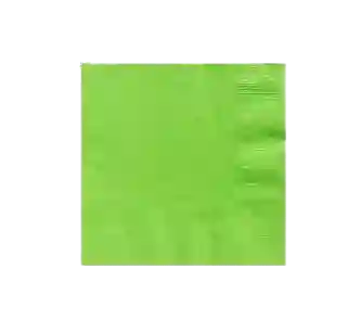 Servilletas Grandes Verde Lima X20 Unds
