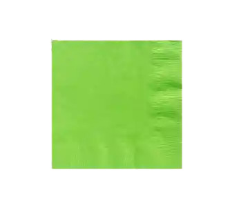 Servilletas Grandes Verde Lima X20 Unds