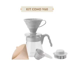 Kit Cono Goteo V60 Hario