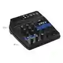 Mini Consola Mezclador Audio 2 Canales Wvngr F2-mb Mixer
