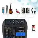 Mini Consola Mezclador Audio 2 Canales Wvngr F2-mb Mixer