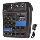 Mini Consola Mezclador Audio 2 Canales Wvngr F2-mb Mixer