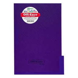Carpeta Plástica Morada , Tamaño Oficio
