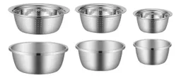 Recipientes Escurridores De Cocina Bowl Colador X6 Piezas