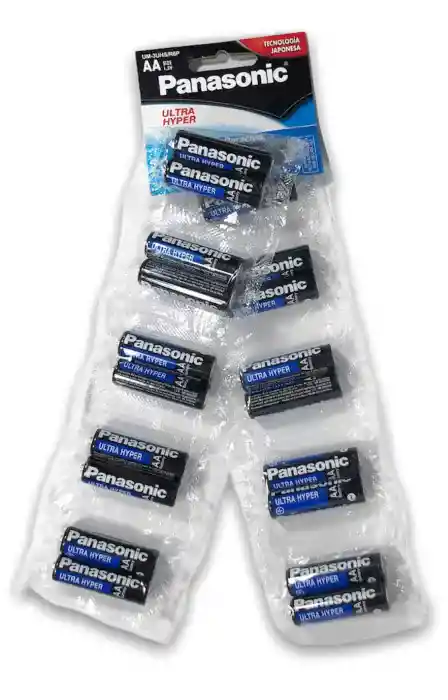Par De Pilas Aa - Panasoni