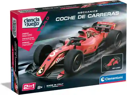 Juego De Construcción 2 En 1 Coche De Carreras Para Niños