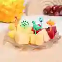Palitos Palillos Para Fruta Animalitos Set X 6 Unidades