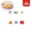Palito Palillo Comida Carros X 6 Úpale