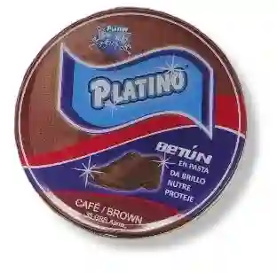 Betun Para Zapatos, Cafe 16gr - Platino
