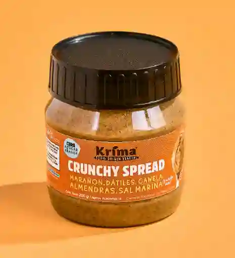 Esparcible Marañón Y Dátiles Con Canela Marca Krima 200 G