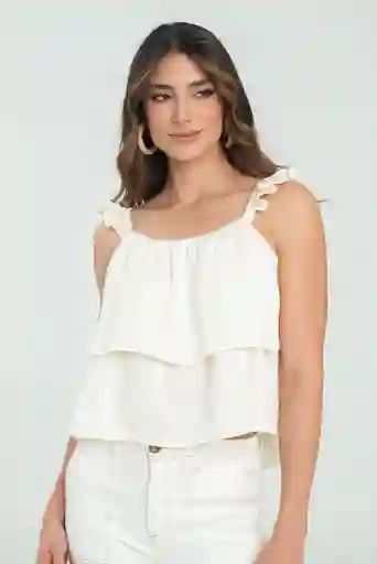 Blusa Millie Color Marfil Talla Xs