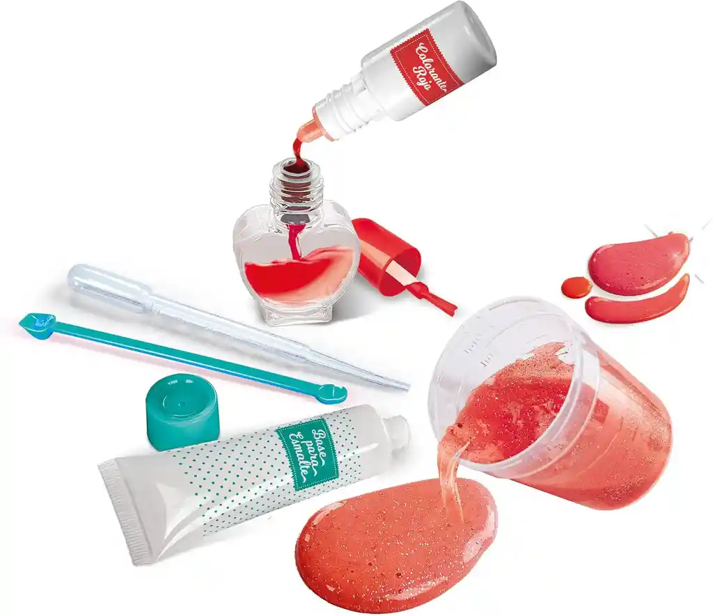 Juego Didáctico Crea Esmaltes Brillantes Y Únicos Para Niños