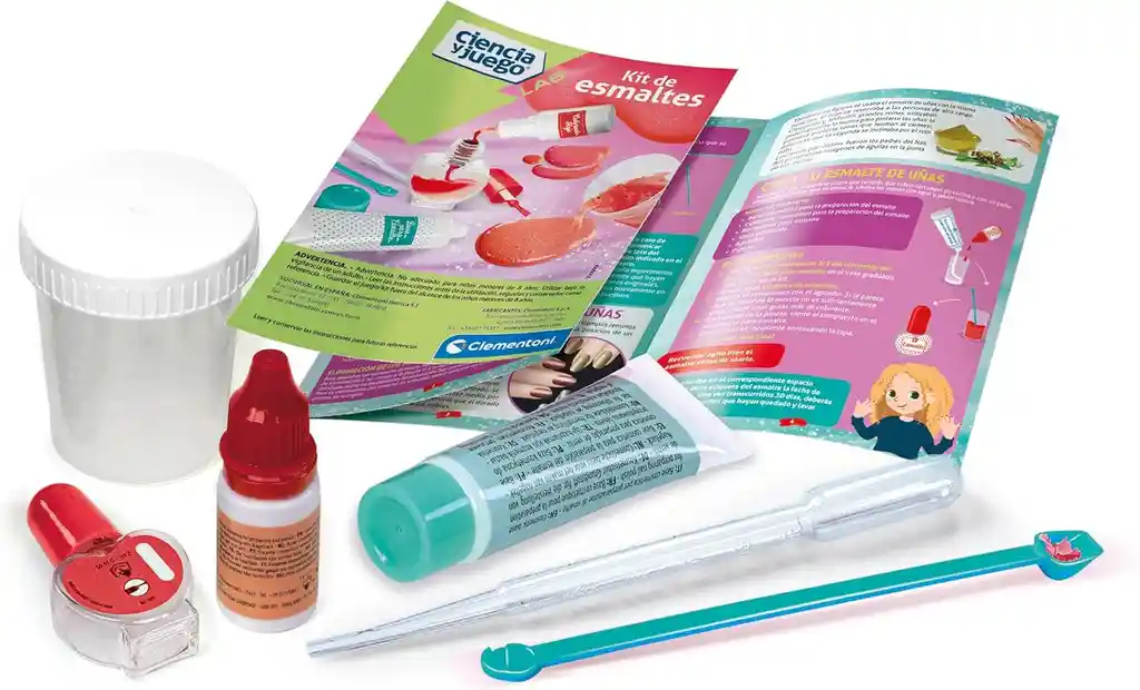 Juego Didáctico Crea Esmaltes Brillantes Y Únicos Para Niños