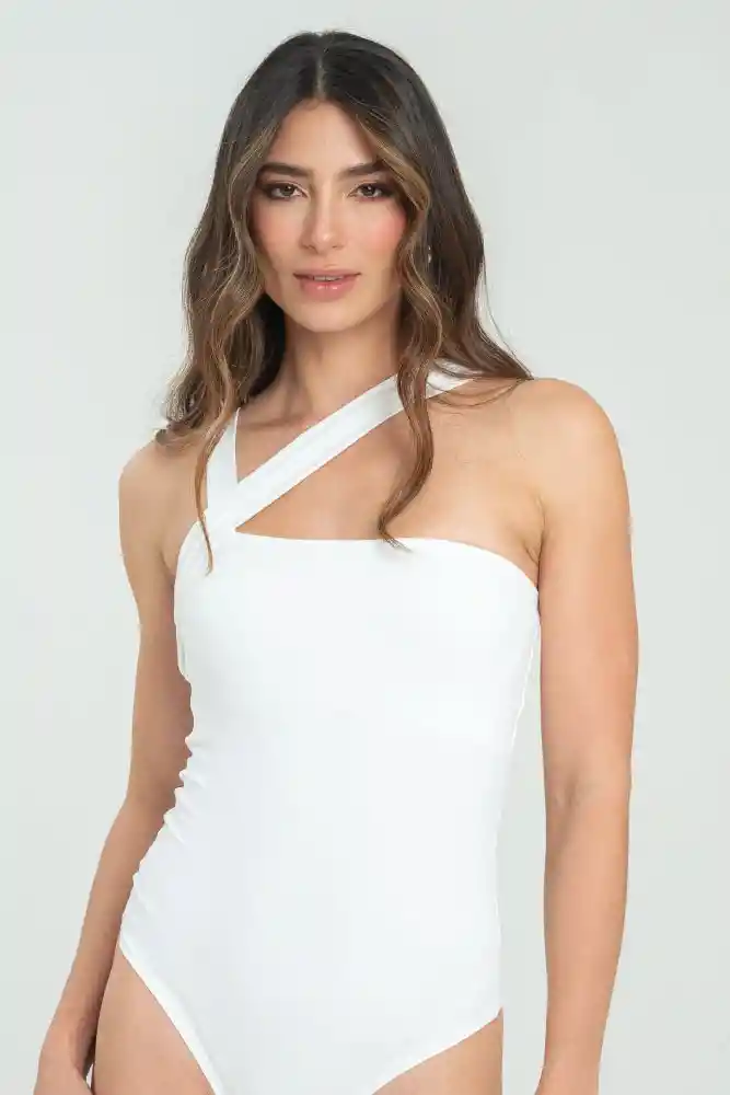 Body Attico Color Blanco Crudo Talla S