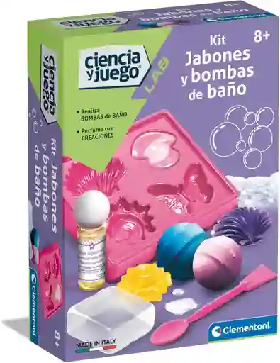Juego Didáctico Crea Jabones Y Bombas Aromáticas Para Niños