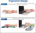 Apoyamuñecas Teclado Y Mouse Pad Memoria Ergonomica