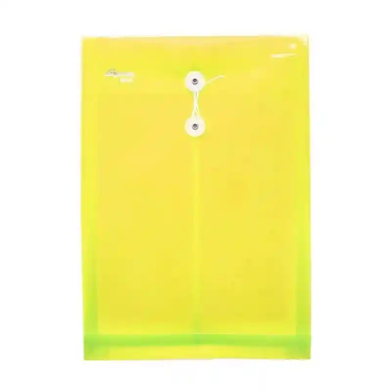 Carpeta Plástica De Hilo Tamaño Oficio