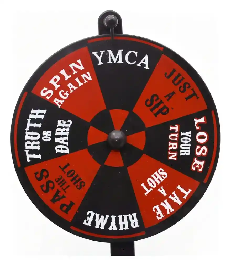 Ruleta Shots Bebidas Juego Mesa Adultos Penitencias