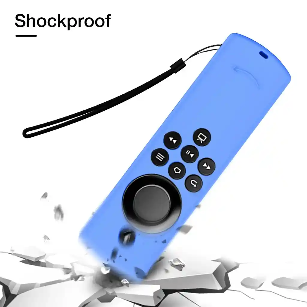 Funda Forro Protector Control Amazon Fire Tv Stick Lite, Azul Luminiscente