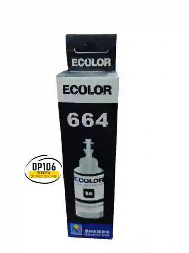 Tinta Generica Negro 120 Ml Para Impresora Recarga Continua