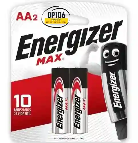 Pila Aa Alcalina Energizer X 2 Und