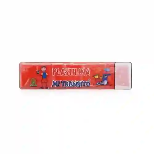 Plastilina 55g - Rojo