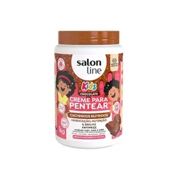 Salon Line Crema Para Peinar Chocolate Cachinos Nutridos