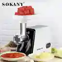 Molino Electrico Procesador Picador De Carnes Sokany 2500w