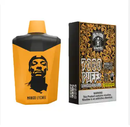 Snoop Dogg Vape 7.000 Puffs Desechable Es Un Dispositivo De Vapeo Desechable Mango Lychee