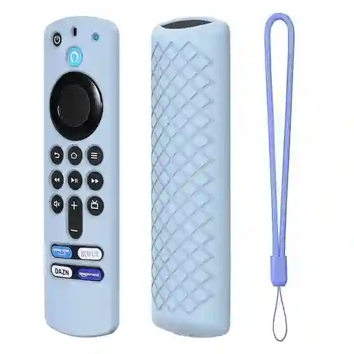 Funda Forro Protector Control Amazon Fire Tv Stick 3ra Gen, Azul Claro