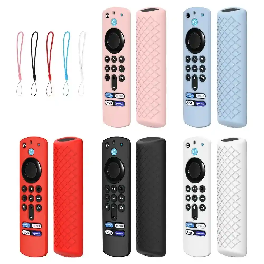 Funda Forro Protector Control Amazon Fire Tv Stick 3ra Gen, Azul Claro