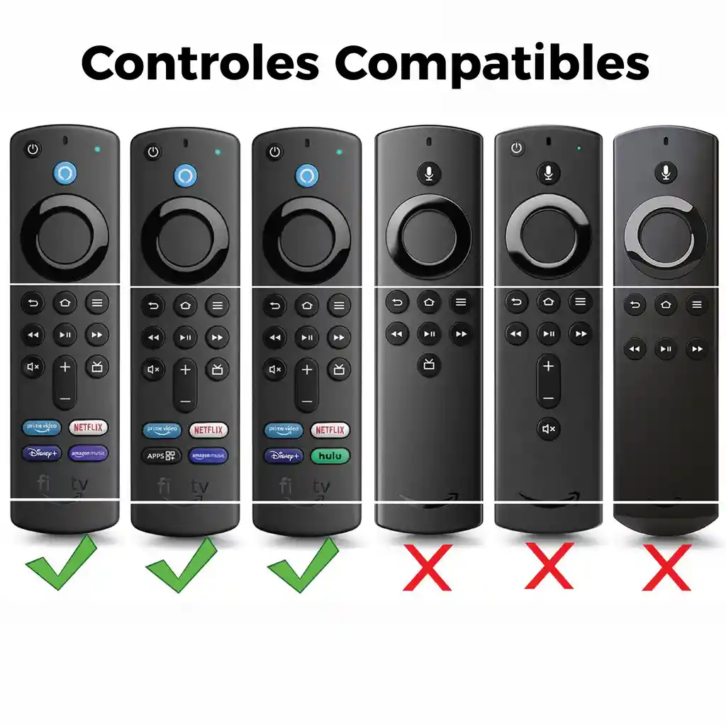Funda Forro Protector Control Amazon Fire Tv Stick 3ra Gen, Azul Claro