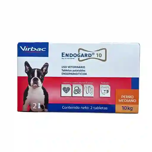 Endogard 10 X 2 Tabletas