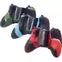 Funda Forro Protector Control Mando Xbox 360, Verde Vetas Negras