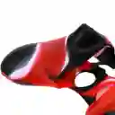 Funda Forro Protector Control Mando Xbox 360, Rojo Vetas Negras