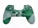 Funda Forro Protector Control Mando Ps4, Vetas Verde/blanco