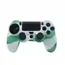 Funda Forro Protector Control Mando Ps4, Vetas Verde/blanco