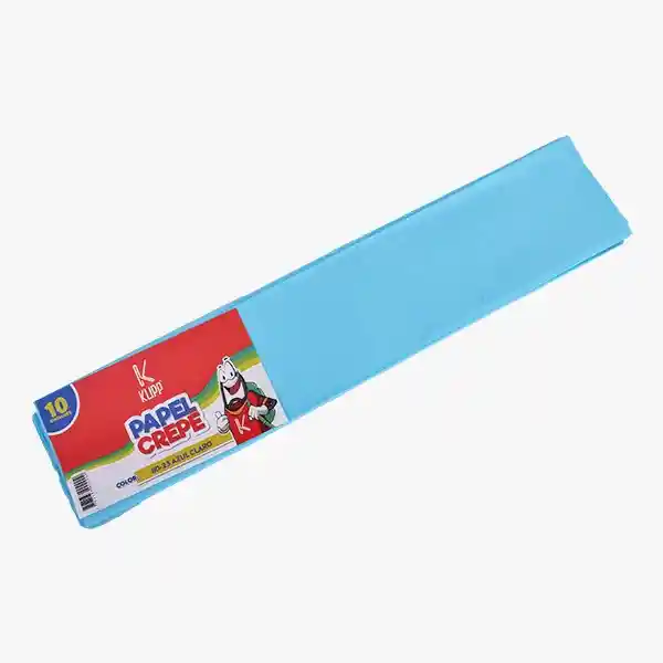 Papel Crepe, Pliego