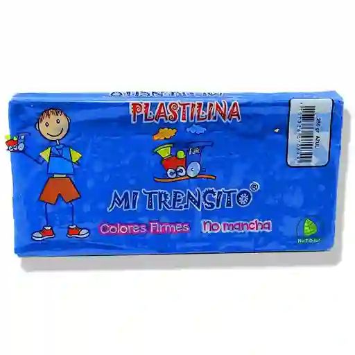 Plastilina En Barra 250g - Azul Oscuro