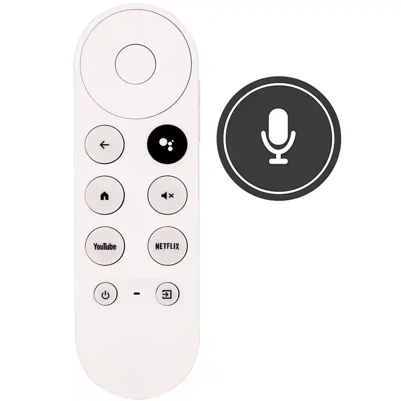Control Remoto Compatible Con Google Chromecast G9n9n, Con Función Voz