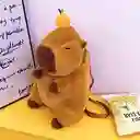 🎒✨ Mochila De Peluche Capibara – Ternura Compacta Para Tu Día A Día