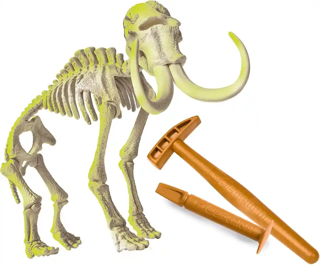 Juego Didáctico Arqueojugando Fósiles De Mamut Niños