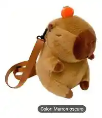 🎒✨ Mochila De Peluche Capibara – Ternura Compacta Para Tu Día A Día