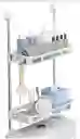 Repisa De Baño Organizador De Inodoro De Pared