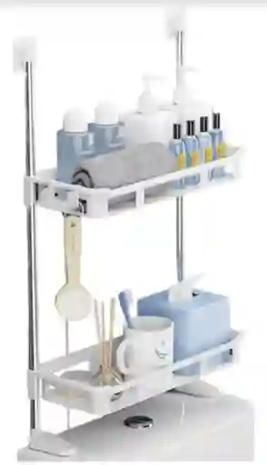 Repisa De Baño Organizador De Inodoro De Pared