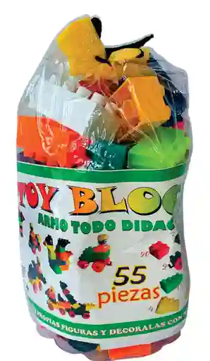 Juguete Didactico Armatodo Lego 55 Piezas
