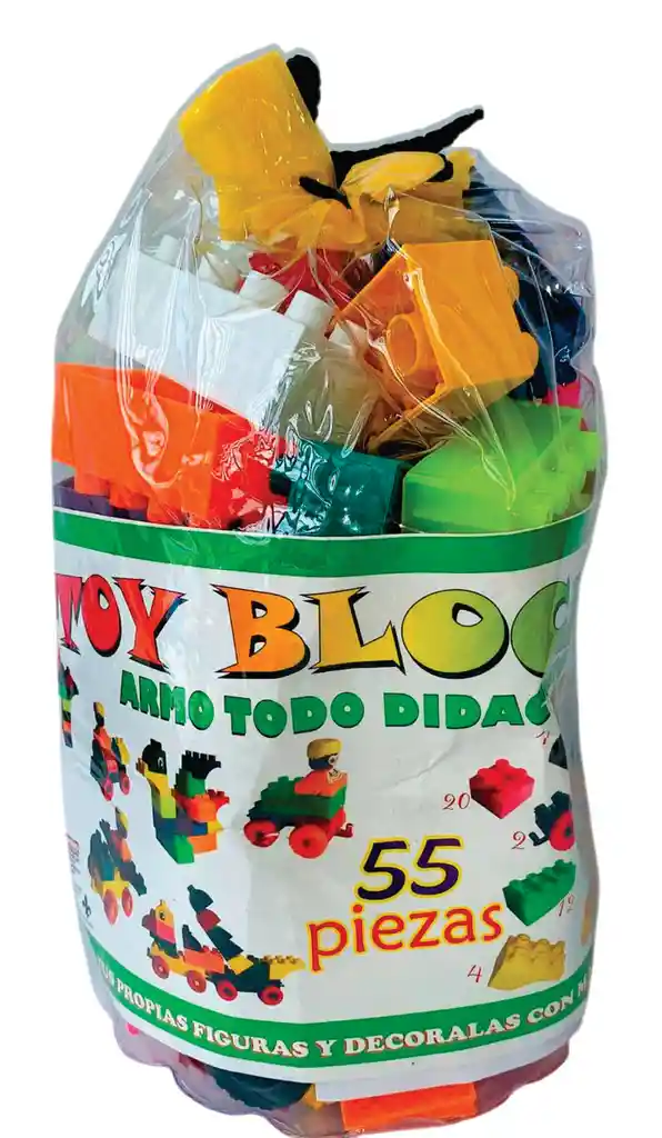 Juguete Didactico Armatodo Lego 55 Piezas