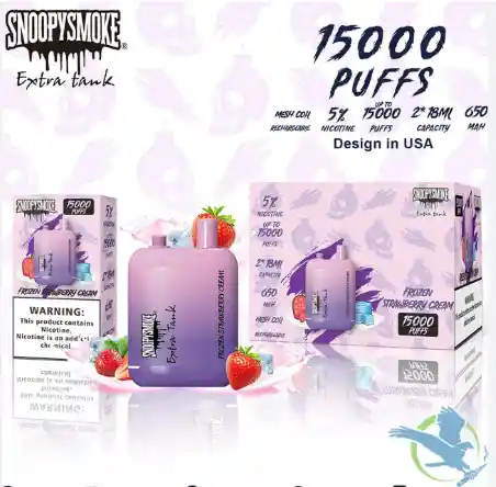 Snoopy Smoke Crema De Fresa Congelada