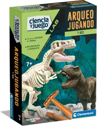 Juego Didáctico Arqueojugando T-rex Fosforescente Para Niños